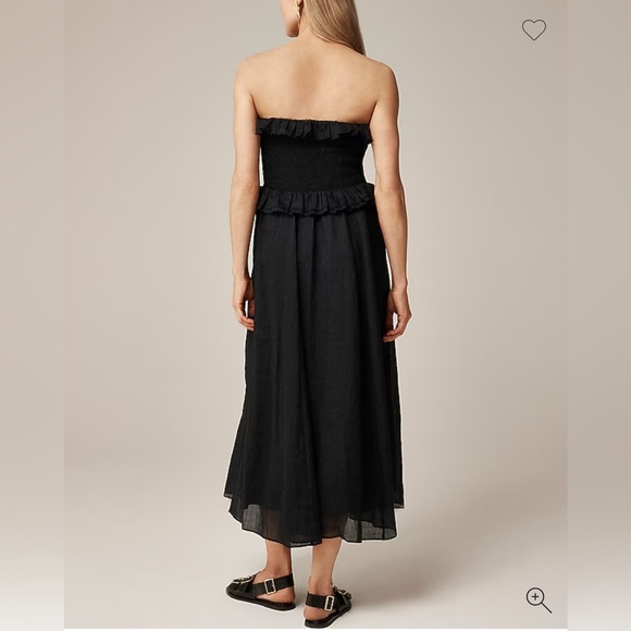 J. Crew Factory Black Strapless Dress - Picture 6 of 6